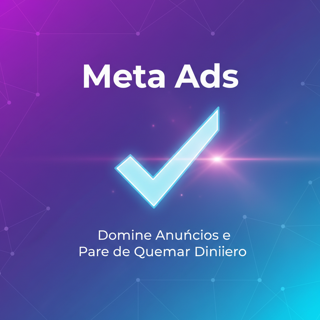 Capa do ebook Meta Ads: Domine Anúncios e Pare de Queimar Dinheiro