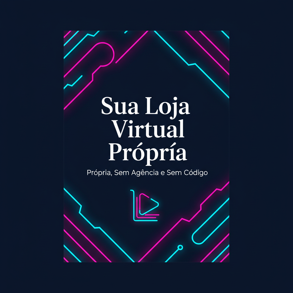 Capa do ebook Sua Loja Virtual Própria, Sem Agência e Sem Código