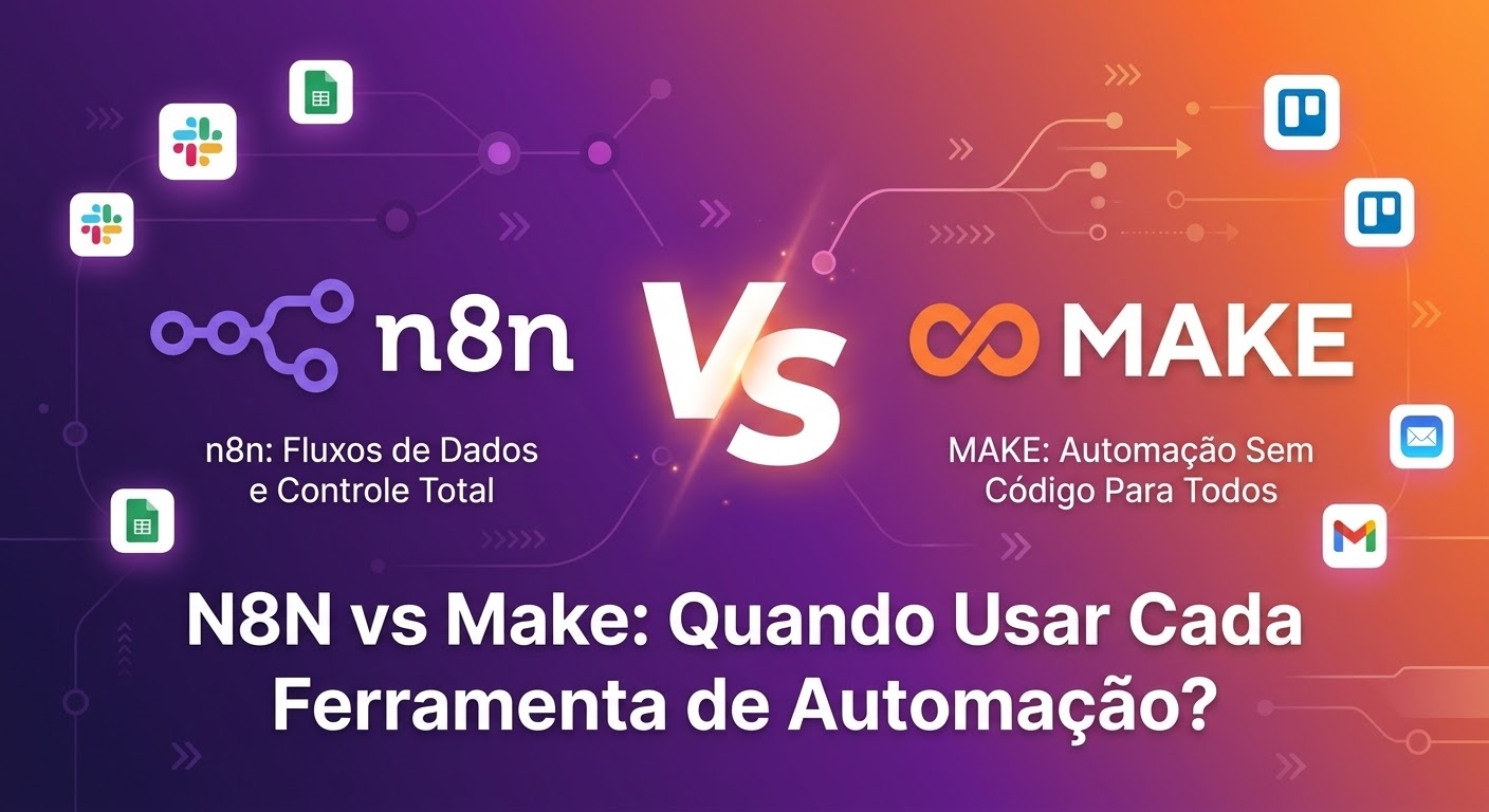 N8N vs Make: Quando Usar Cada Ferramenta de Automação?