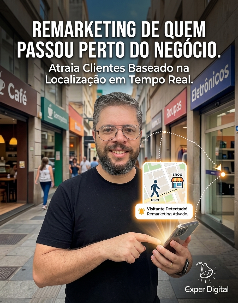 Remarketing de Quem Passou Perto do Negócio