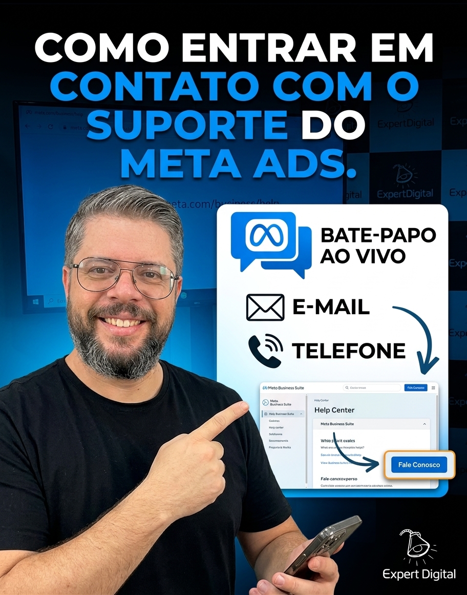 Como Entrar em Contato com o Meta Ads
