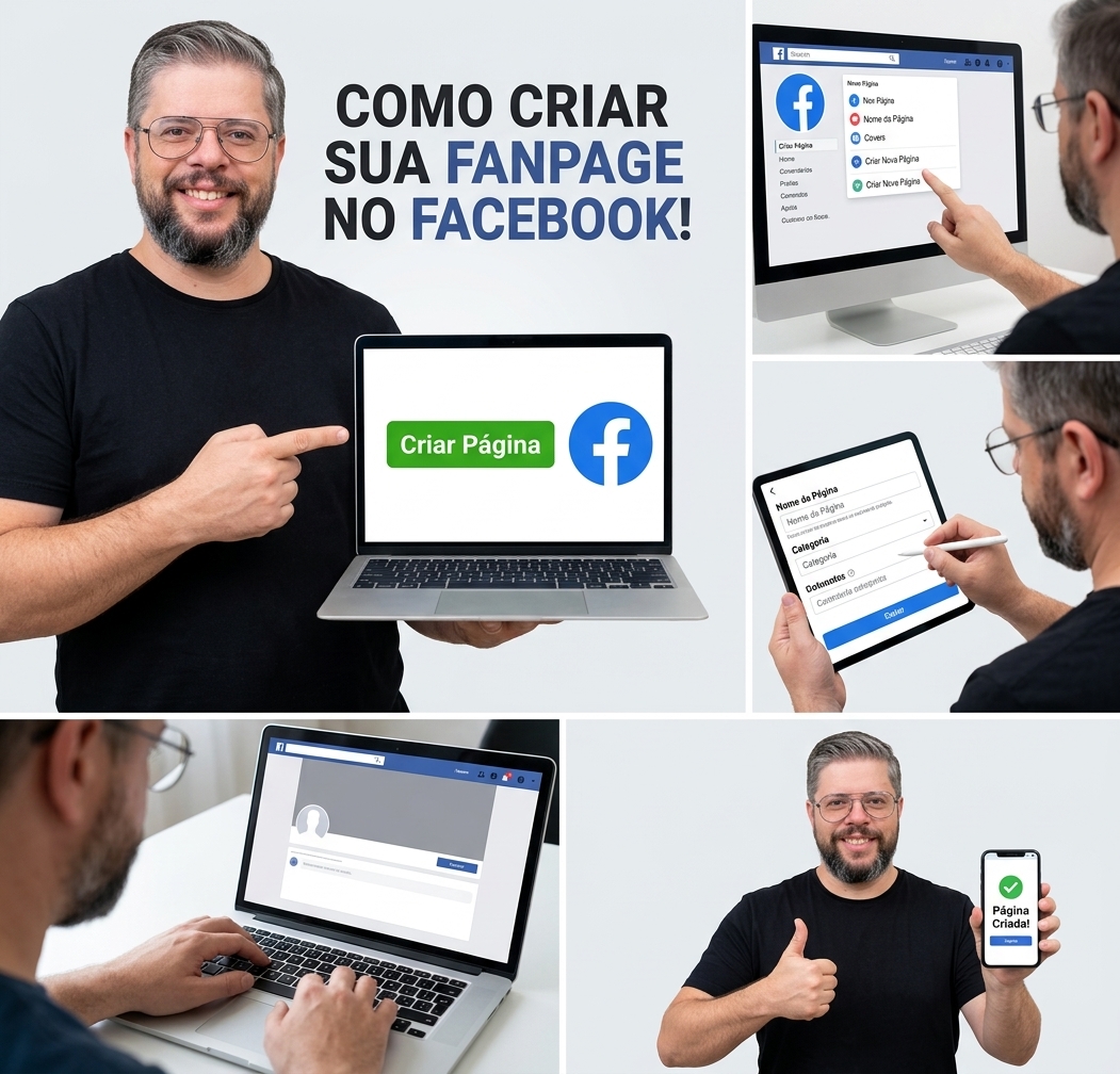 Como Criar uma Fanpage no Facebook
