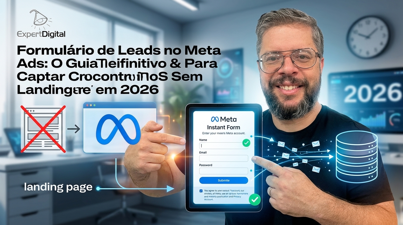 Formulário de Leads no Meta Ads: O Guia Definitivo Para Captar Contatos Sem Landing Page em 2026