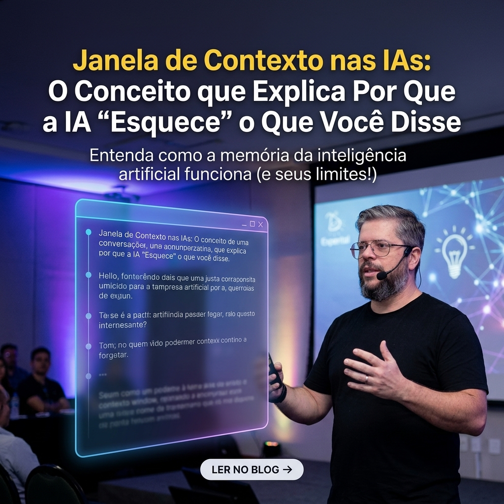 Janela de Contexto nas IAs: O Conceito que Explica Por Que a IA "Esquece" o Que Você Disse