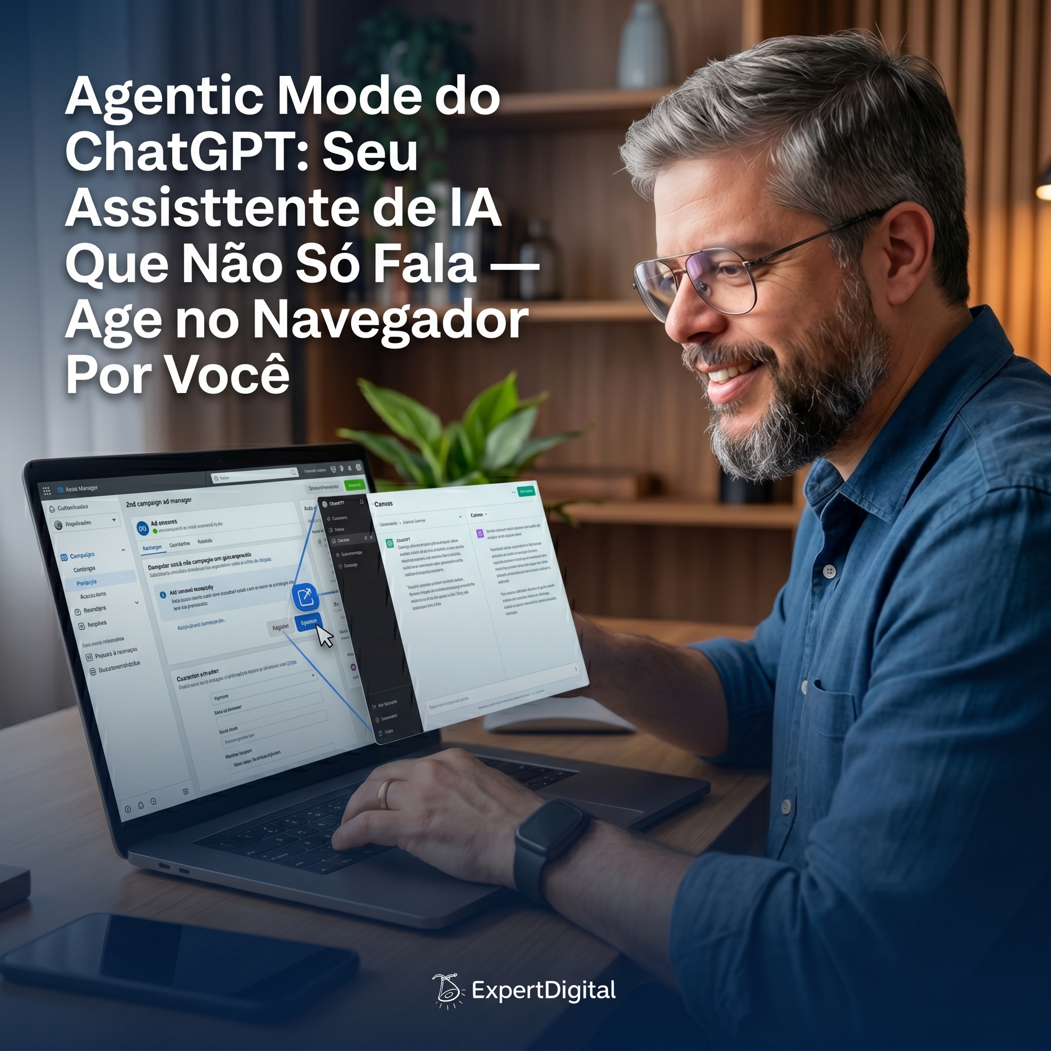 Agentic Mode do ChatGPT: Seu Assistente de IA Que Não Só Fala — Age no Navegador Por Você